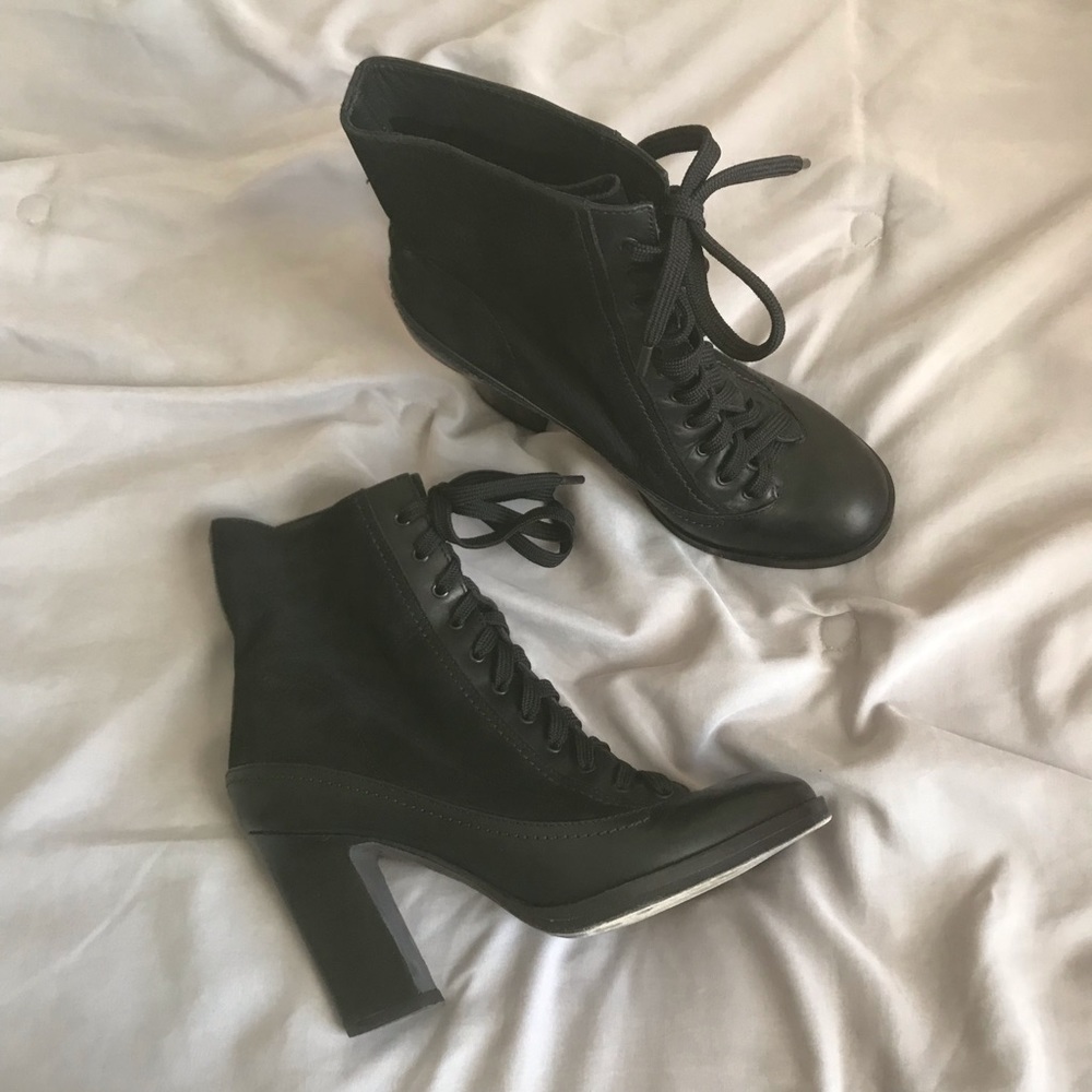 RAG & BONE | Leather & Suede Lace-up Boot